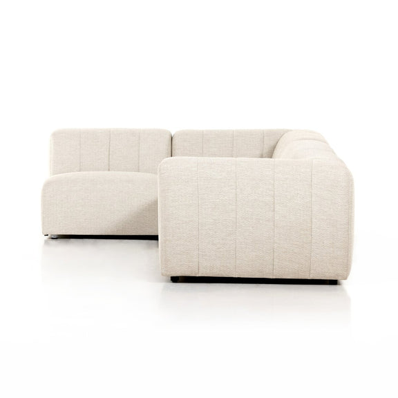 Gwen Outdoor 4-Piece Sectional - Faye Sand