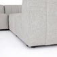 Gwen Outdoor 5-Piece Sectional - Faye Ash