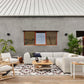 Gwen Outdoor 5-Piece Sectional - Faye Ash