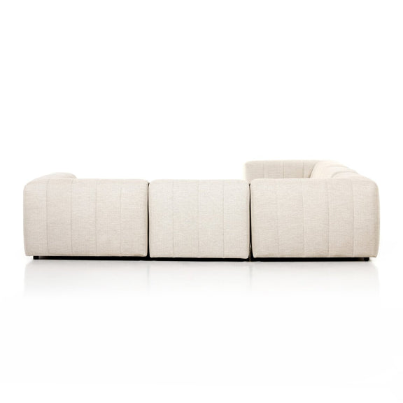 Gwen Outdoor 5-Piece Sectional - Faye Sand