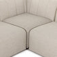 Gwen Outdoor 5-Piece Sectional - Faye Sand