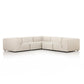 Gwen Outdoor 5-Piece Sectional - Faye Sand