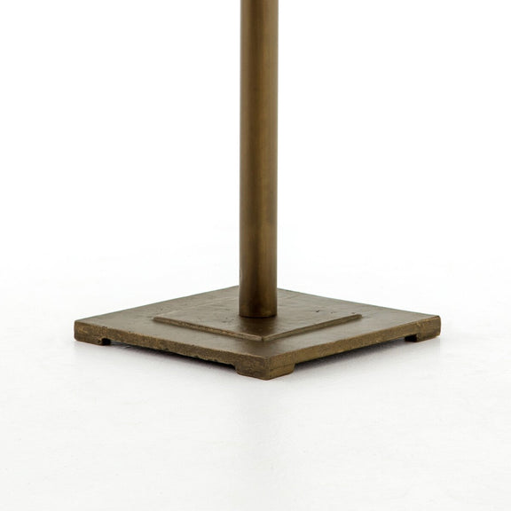 Fannin Bar + Counter Table - Acid Etched Aged Brass