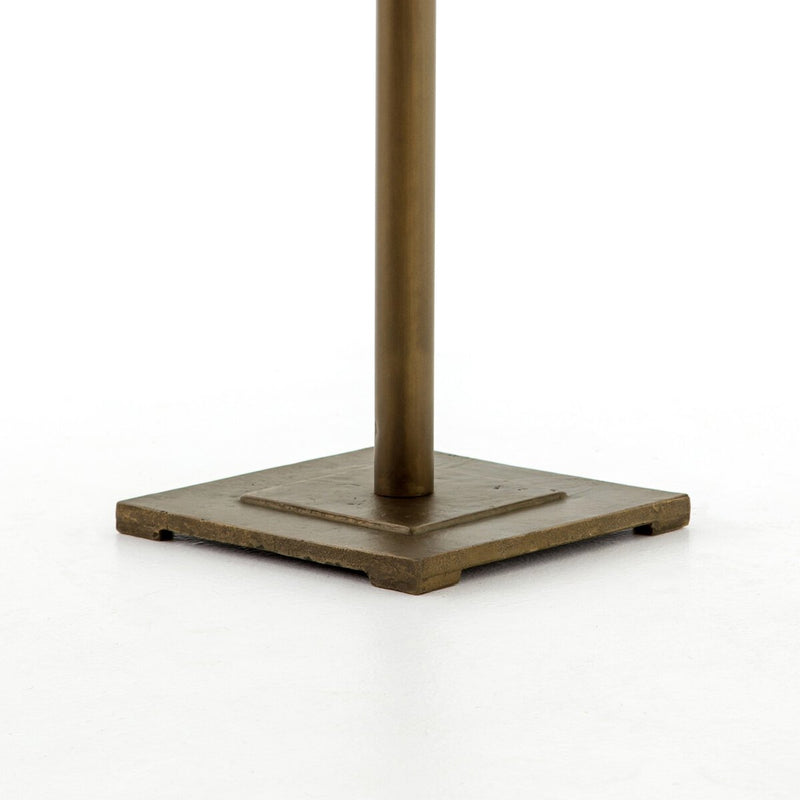 Fannin Bar + Counter Table - Acid Etched Aged Brass