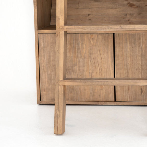 Bane Bookshelf - Smoked Pine