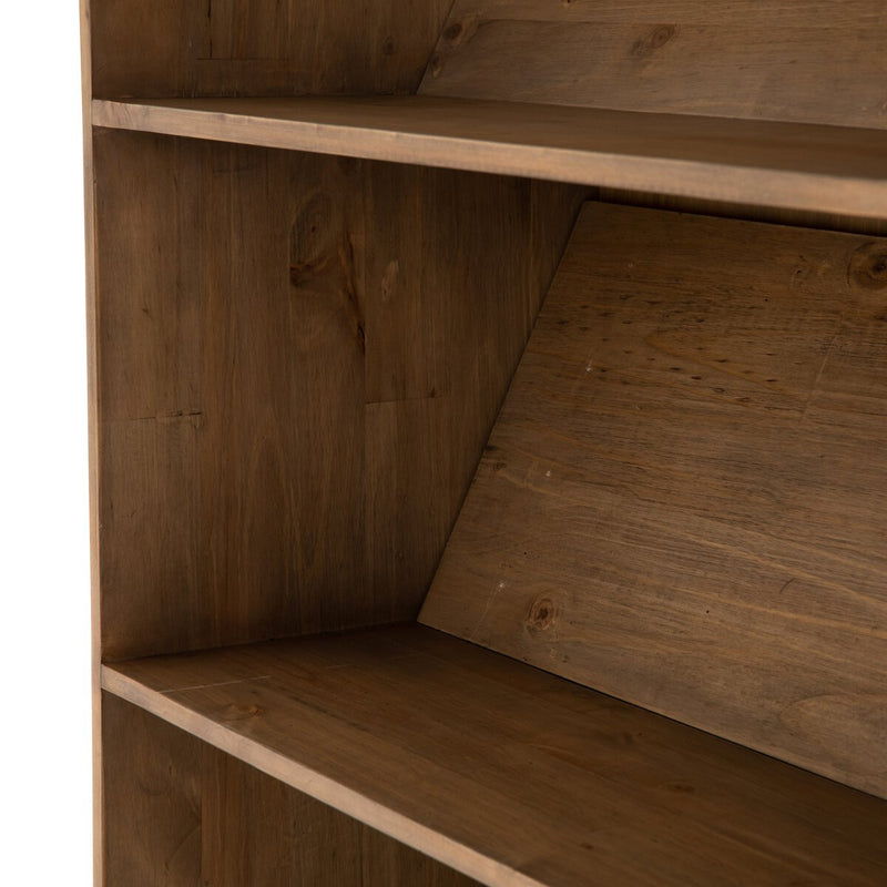 Bane Bookshelf - Smoked Pine