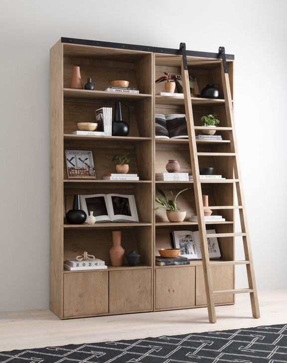 Bane Bookshelf - Smoked Pine