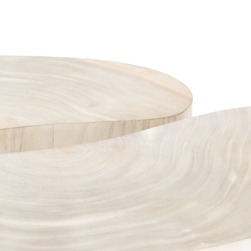 Avett Coffee Table Set - Bleached Guanacaste