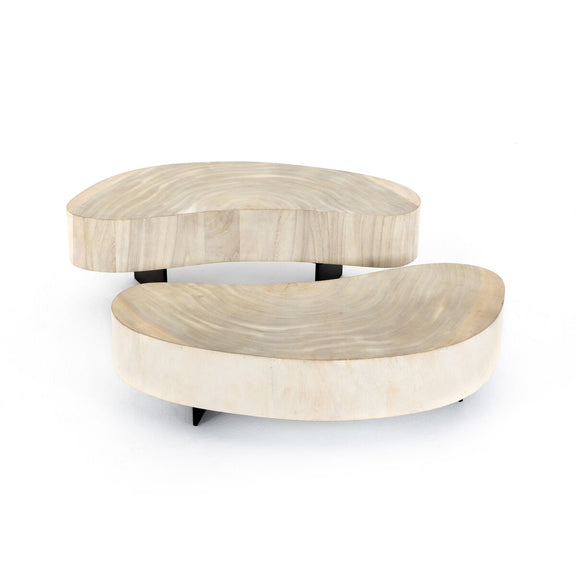 Avett Coffee Table Set - Bleached Guanacaste