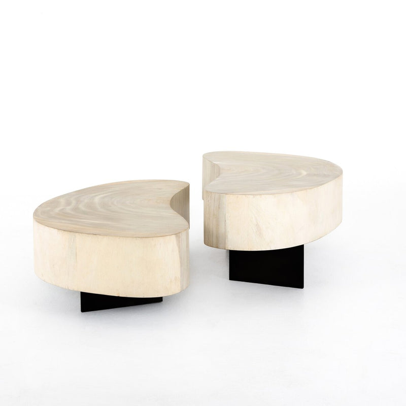 Avett Coffee Table Set - Bleached Guanacaste