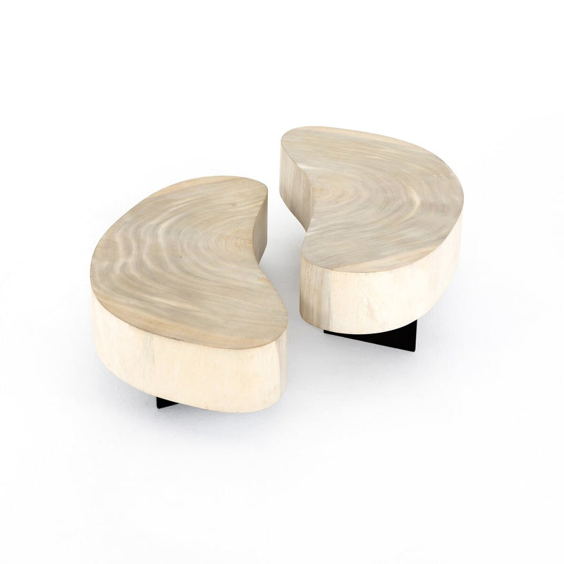 Avett Coffee Table Set - Bleached Guanacaste