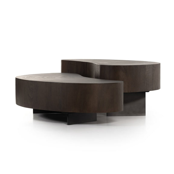Avett Coffee Table Set - Smoked Guanacaste