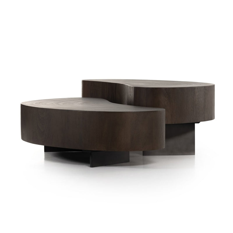 Avett Coffee Table Set - Smoked Guanacaste