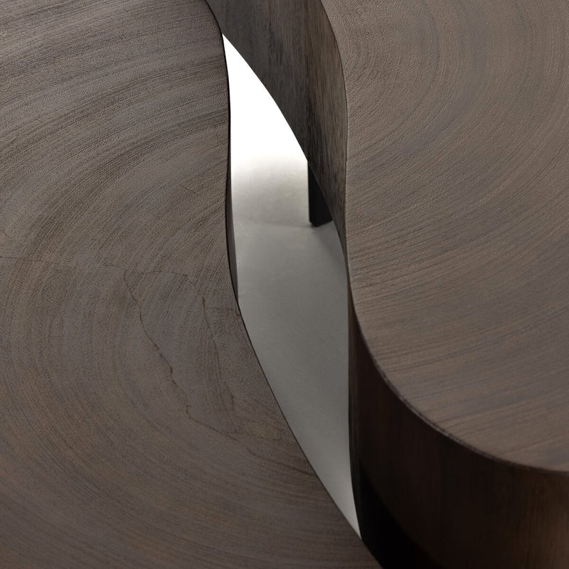 Avett Coffee Table Set - Smoked Guanacaste