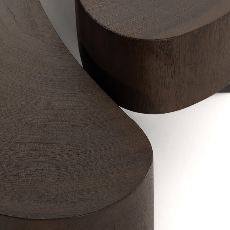 Avett Coffee Table Set - Smoked Guanacaste