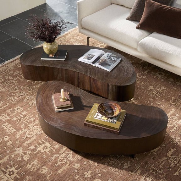Avett Coffee Table Set - Smoked Guanacaste