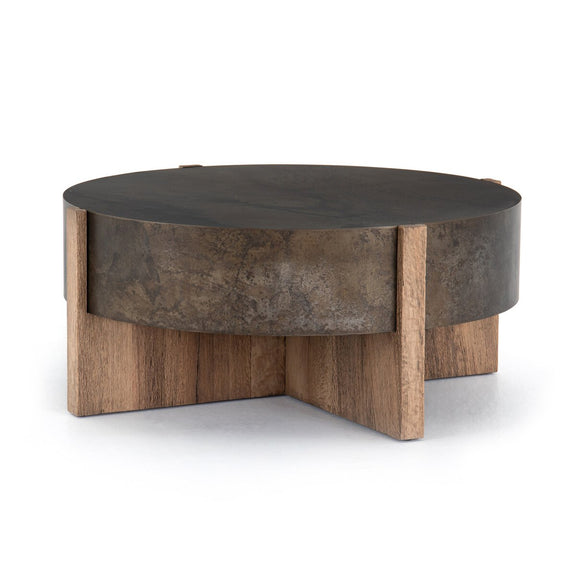 Bingham Coffee Table - Distressed Iron