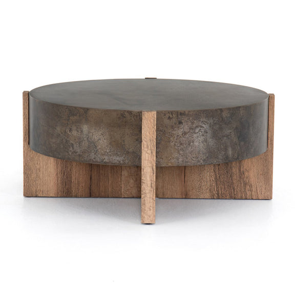 Bingham Coffee Table - Distressed Iron