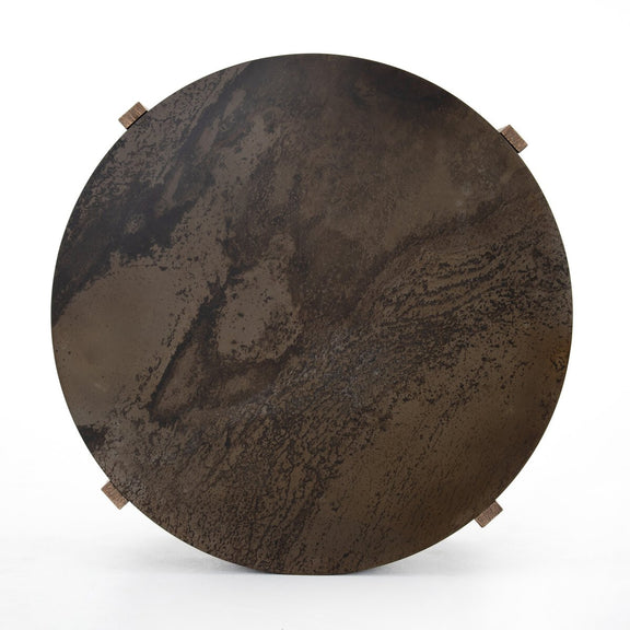 Bingham Coffee Table - Distressed Iron