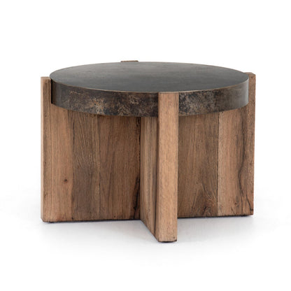 Bingham End Table - Distressed Iron