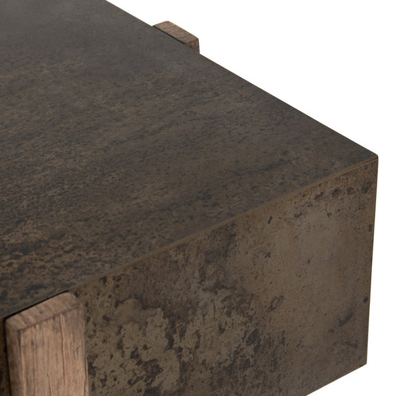 Bingham Console Table - Distressed Iron