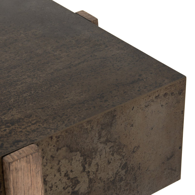 Bingham Console Table - Distressed Iron