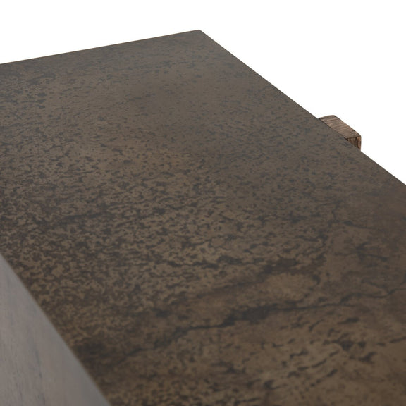 Bingham Console Table - Distressed Iron