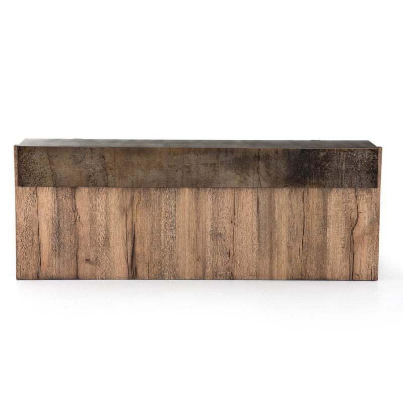 Bingham Console Table - Distressed Iron