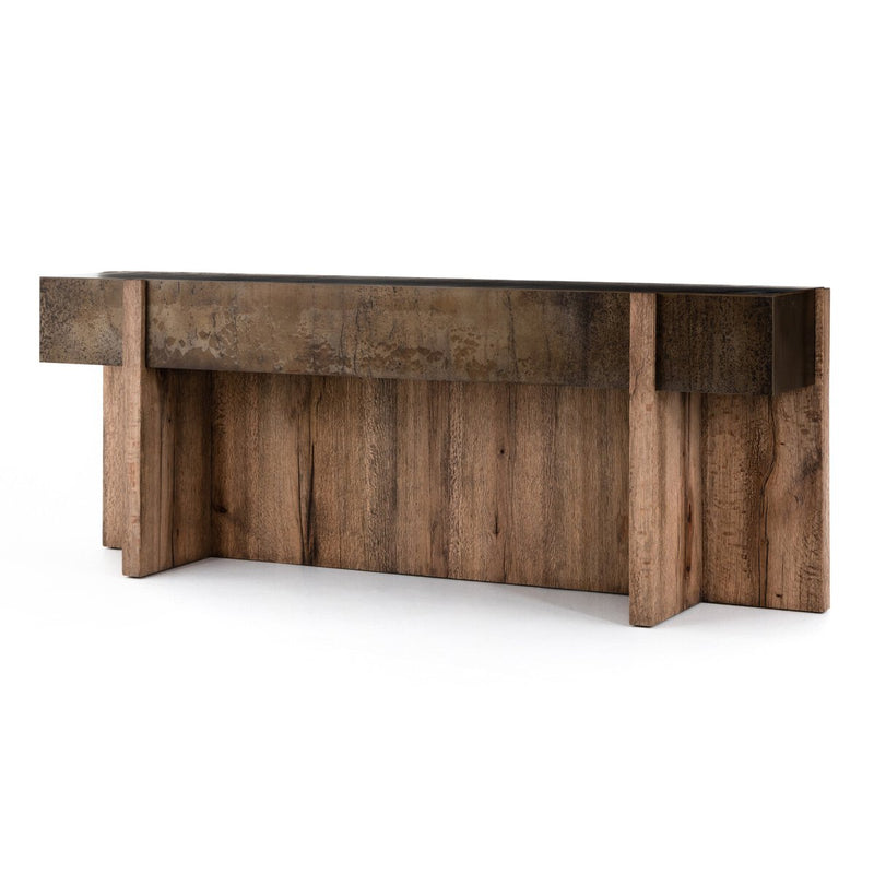 Bingham Console Table - Distressed Iron