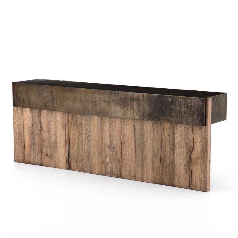 Bingham Console Table - Distressed Iron