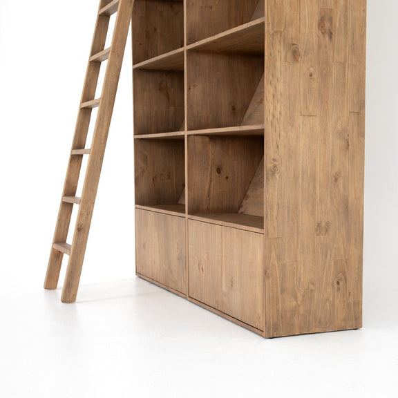Bane Bookshelf - Smoked Pine