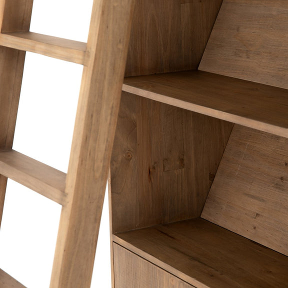 Bane Bookshelf - Smoked Pine