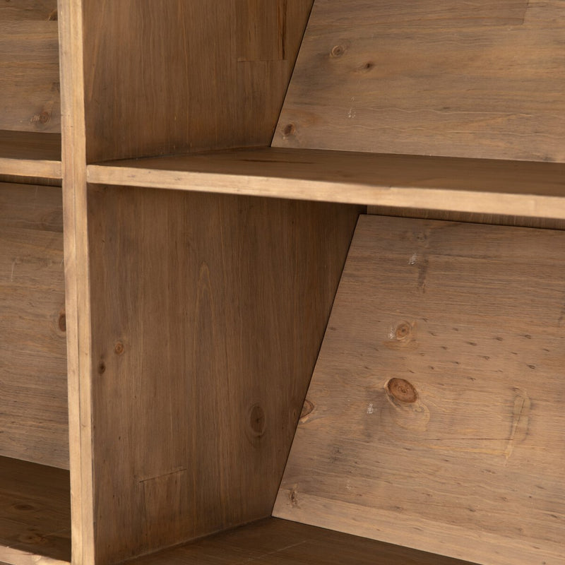 Bane Bookshelf - Smoked Pine