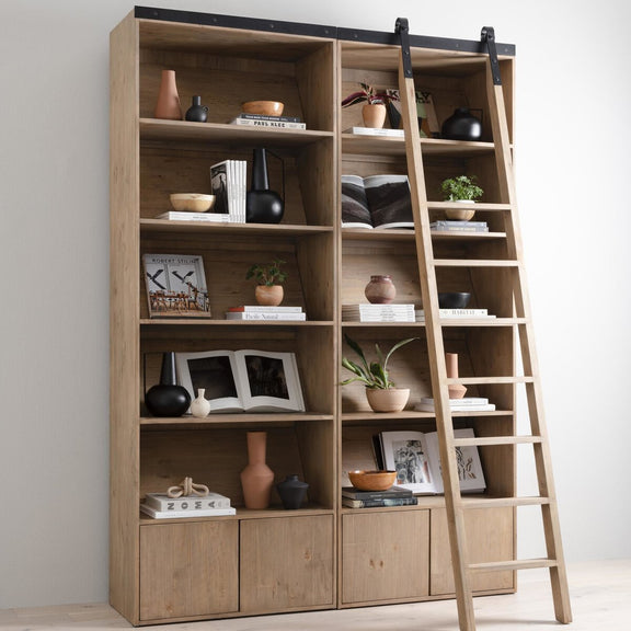 Bane Bookshelf - Smoked Pine
