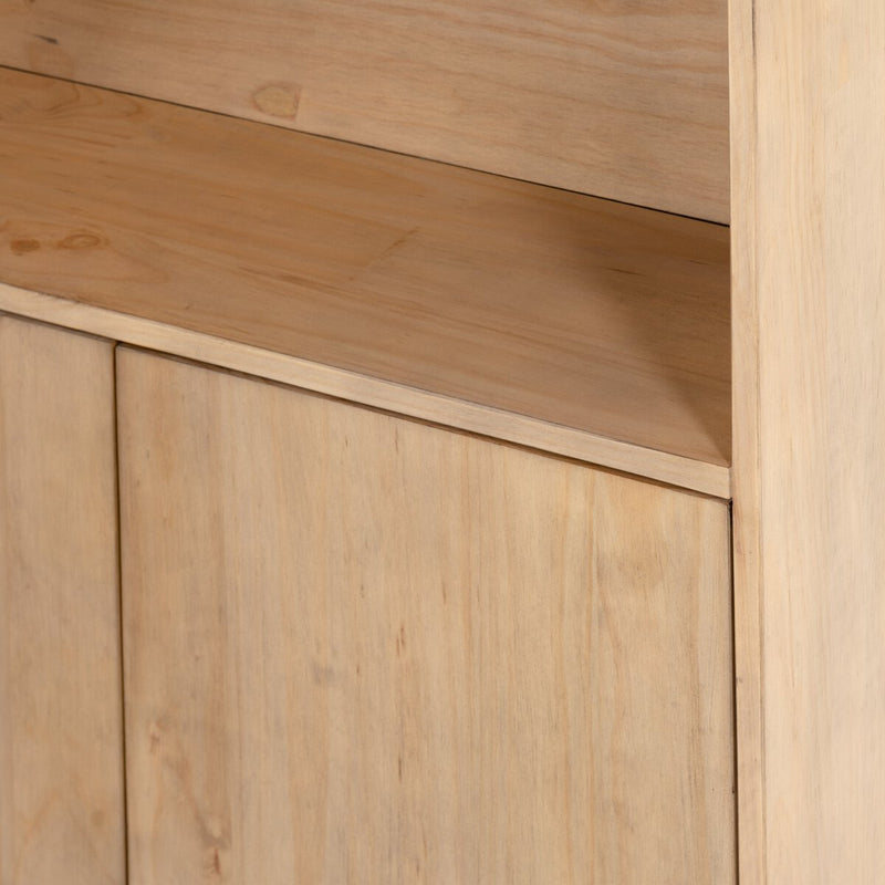 Bane Bookshelf - Smoked Pine