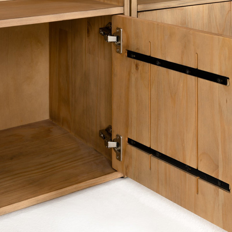 Bane Bookshelf - Smoked Pine