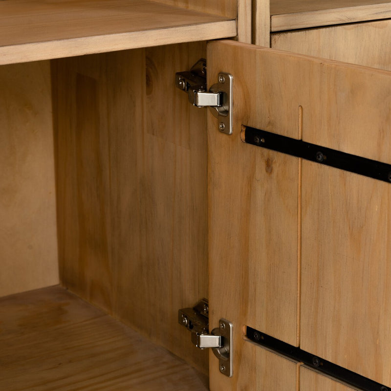 Bane Bookshelf - Smoked Pine