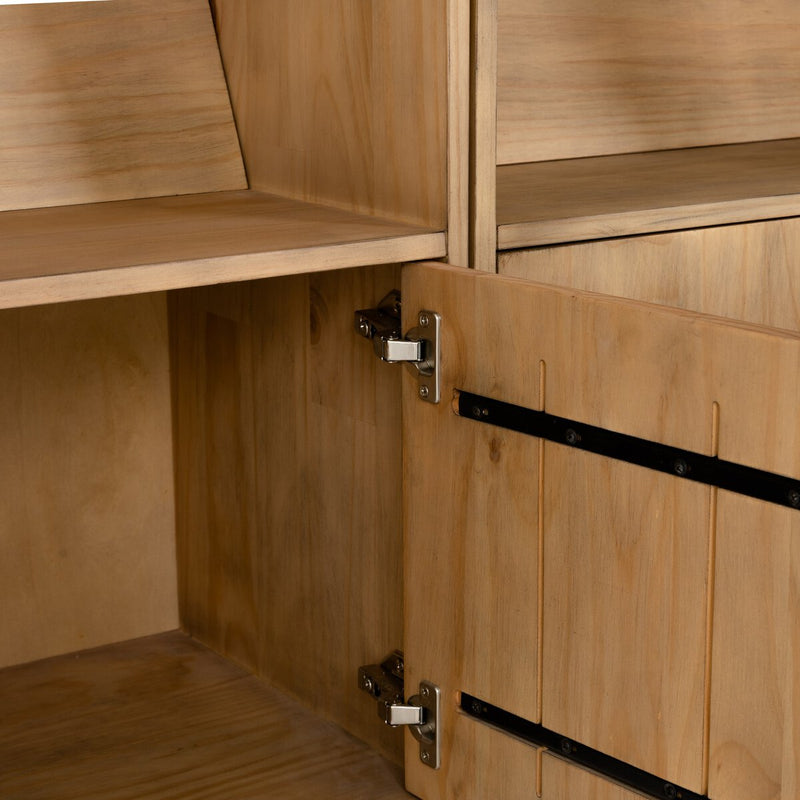 Bane Bookshelf - Smoked Pine