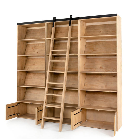 Bane Bookshelf - Smoked Pine