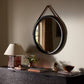 Des Mirror - Black Wash Poplar