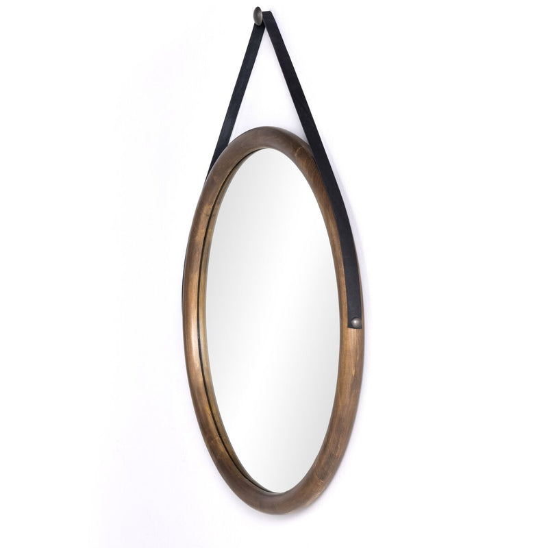 Des Mirror - Auburn Poplar