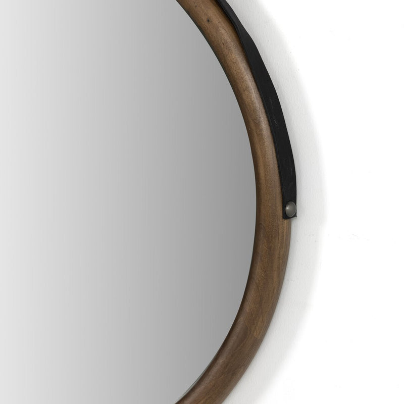 Des Mirror - Auburn Poplar