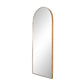 Georgina Floor Mirror - Polished Brass