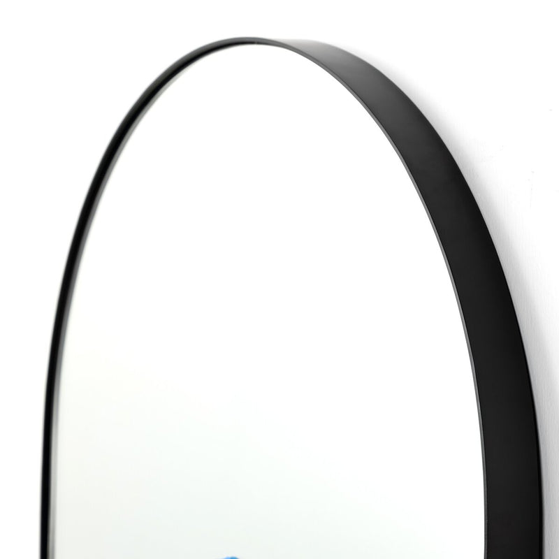 Georgina Floor Mirror - Iron Matte Black