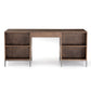 Trey Executive Desk - Auburn Poplar