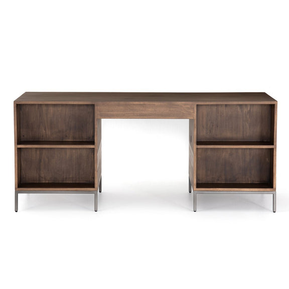 Trey Executive Desk - Auburn Poplar