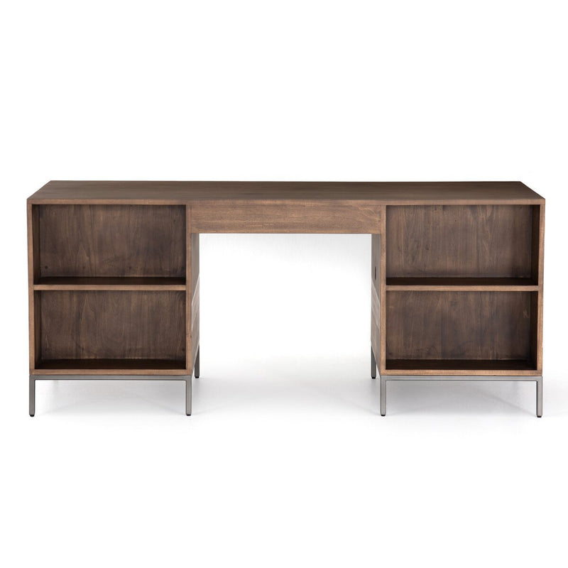 Trey Executive Desk - Auburn Poplar