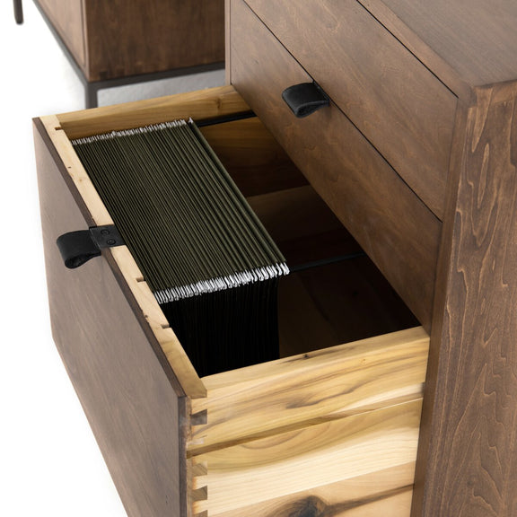 Trey Executive Desk - Auburn Poplar