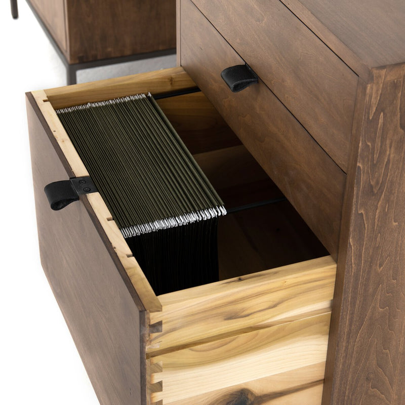 Trey Executive Desk - Auburn Poplar