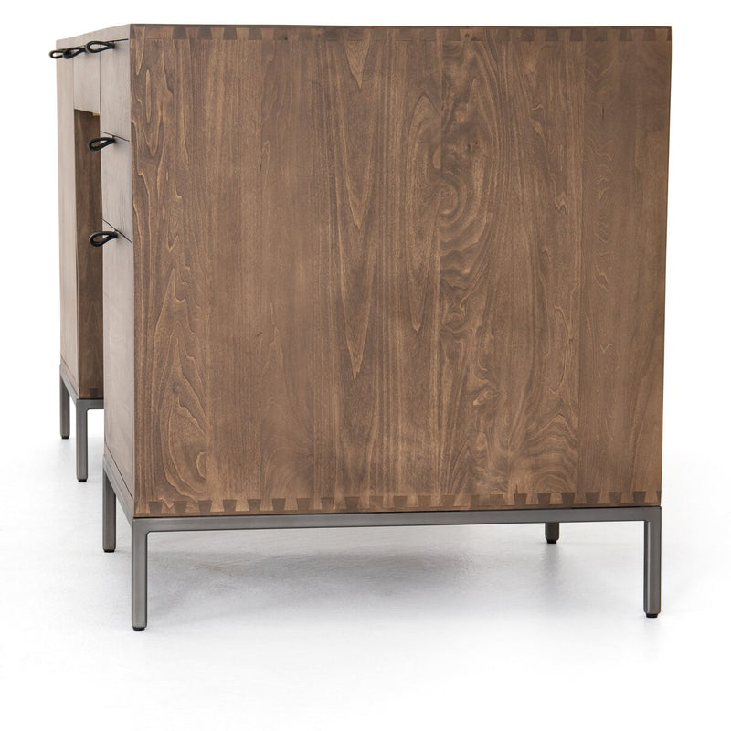 Trey Executive Desk - Auburn Poplar